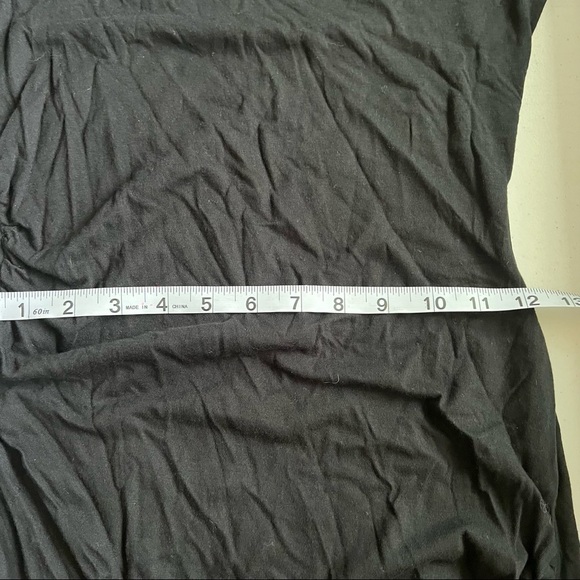 Express raglan sleeve t-shirt dress  xs black - Picture 11 of 12